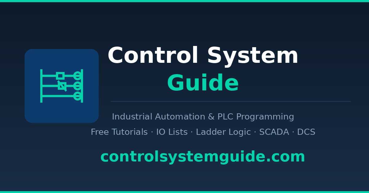 Control Engineering Practical Free PLC Programming Tutorials & Industrial Automation Guides | Control ...