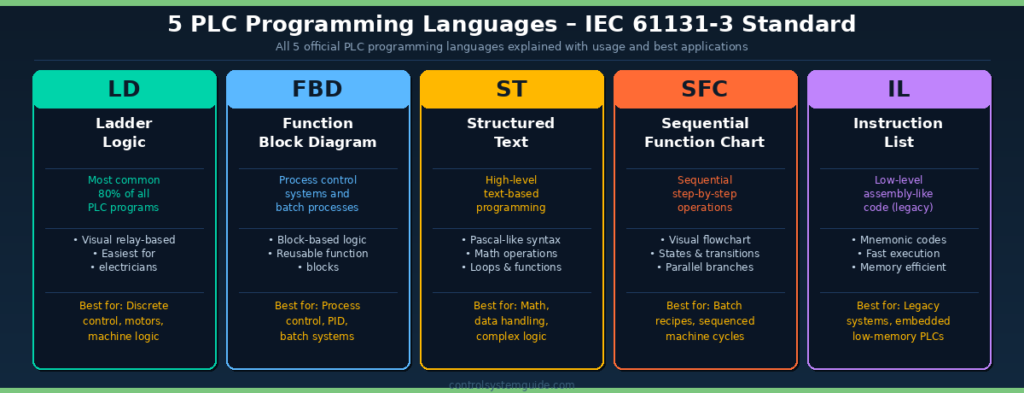 PLC programming guide complete beginner manual 4-phase learning roadmap fundamentals advanced 2026